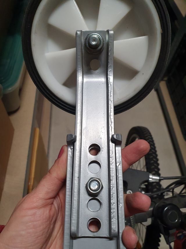 Ruedines adaptables para bicicleta