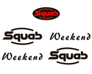 Kit Pegatinas moto scooter Peugeot Squab Weekend