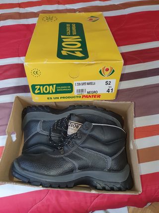 Zapato de seguridad Panter E Zion Super Marsella de segunda mano por 35 EUR  en Madrid en WALLAPOP