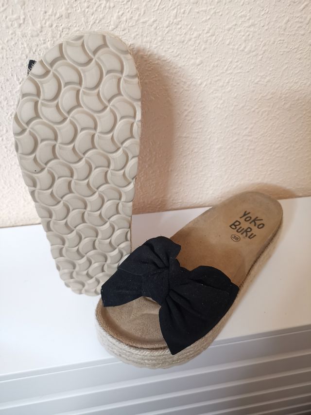 Sandalias plataforma cuerda