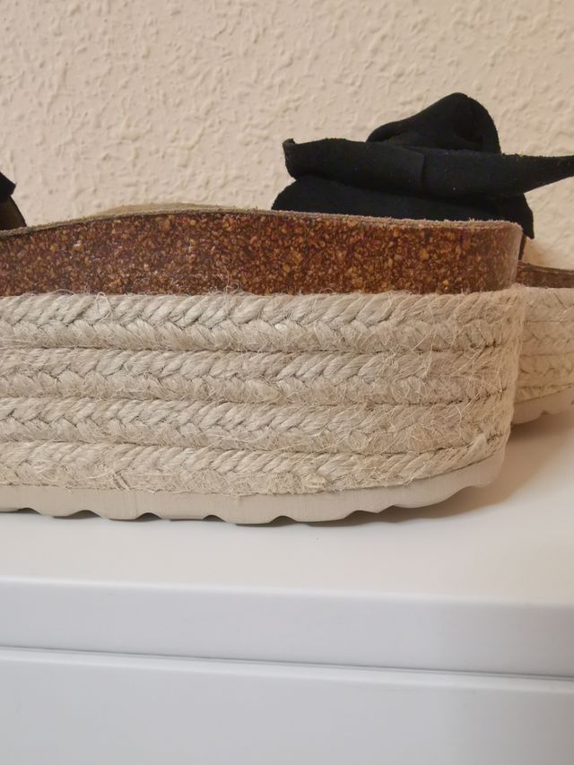 Sandalias plataforma cuerda