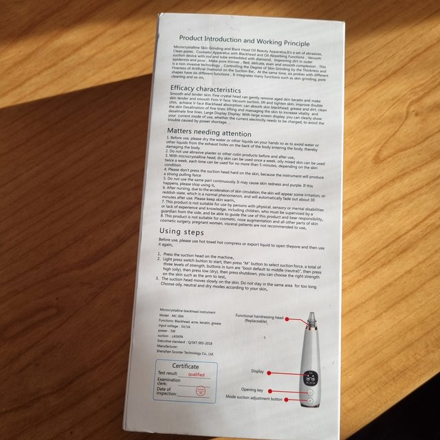 Succionador de poros Lenvós