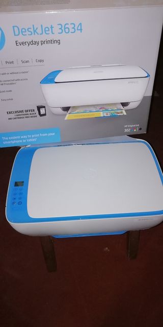 Impresora Hp deskjet 3634 de segunda mano por 45 EUR en Córdoba en WALLAPOP