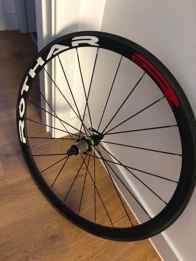 Juego Ruedas Rothar para tubulares perfil 38