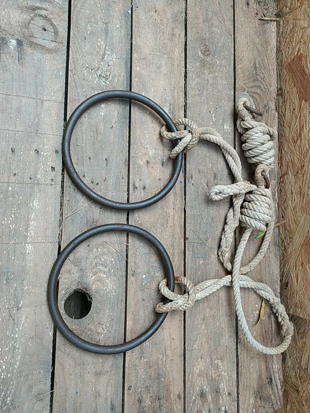 aros de gimnasia antiguos