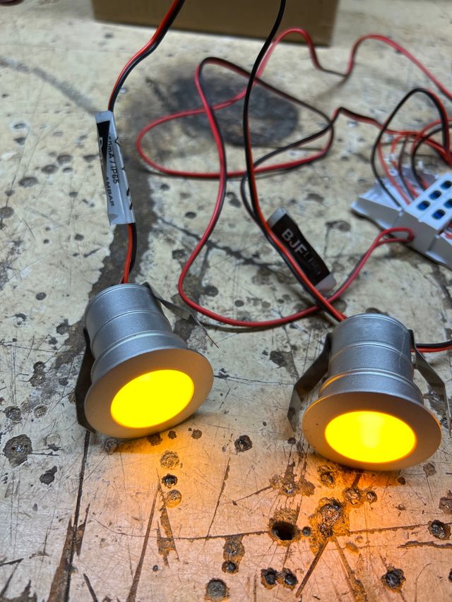 Juego de 6 luces led