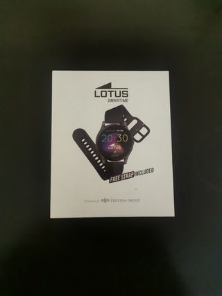 Reloj Lotus Smartime 50003/1 malla milanesa dorado