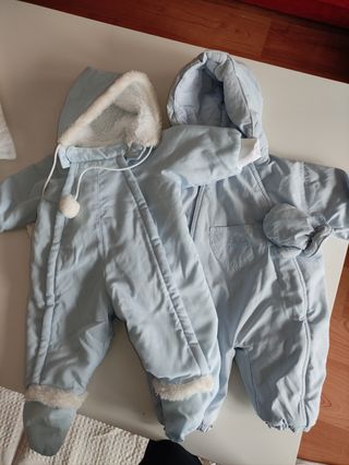 Monos\\/buzos invierno bebe de segunda mano por 10 EUR en Albacete en  WALLAPOP