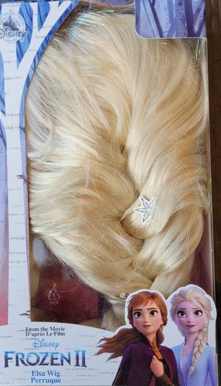Peluca Frozen de segunda mano en WALLAPOP