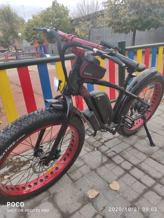 BICICLETA ELÉCTRICA FAT BIKE SPIRIT 250W de segunda mano por 900 EUR en  Aranjuez en WALLAPOP