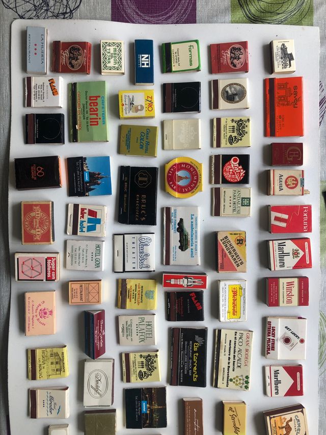 Fósforos cerillas colección