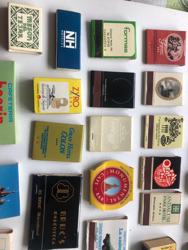 Fósforos cerillas colección