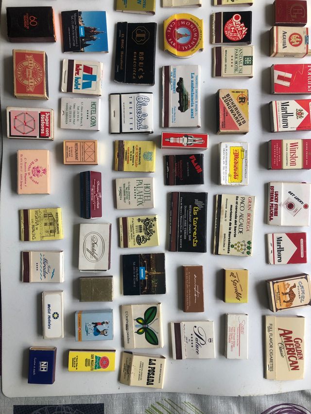 Fósforos cerillas colección