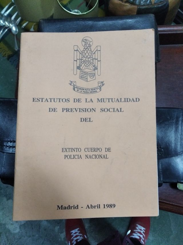 Estatuto mutualidad polícia 1989