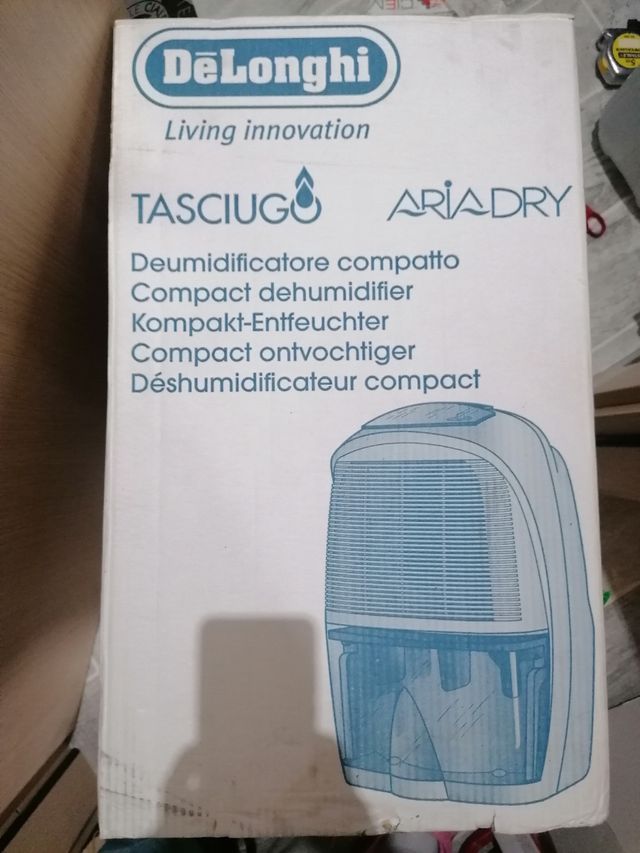 Deumidificatore tasciugo ariadry Delonghi