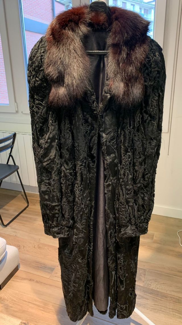Abrigo mujer astracán talla 48