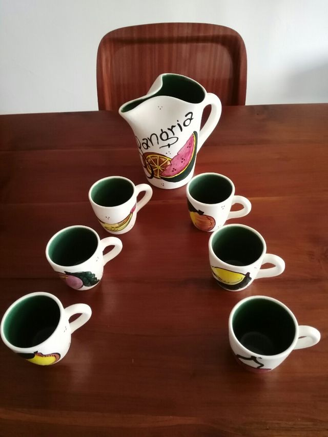 Juego de sangría vintage