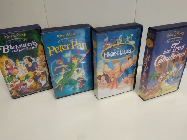 VHS walt disney y warner bros