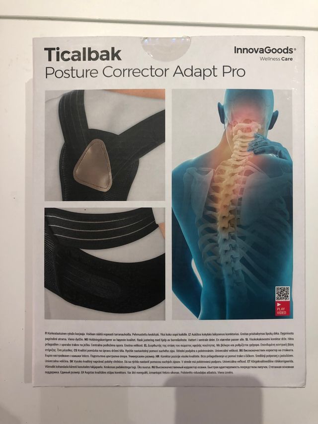 Corrector de postura espalda
