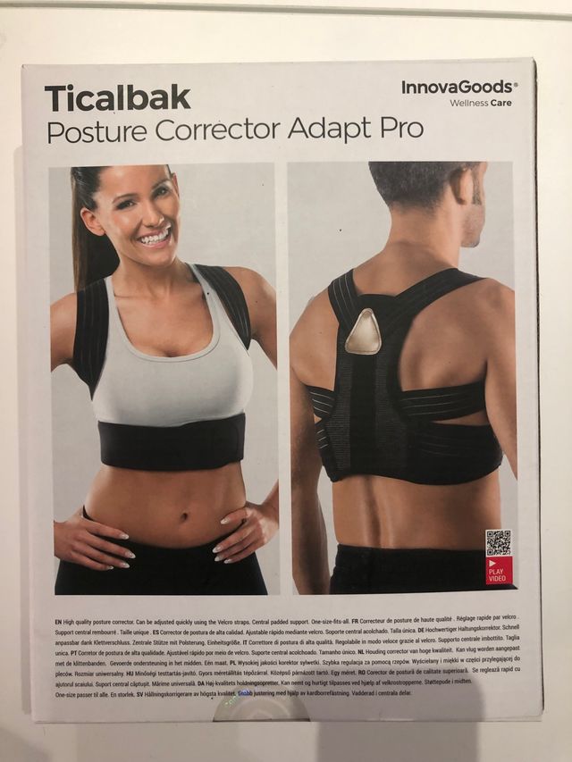 Corrector de postura espalda