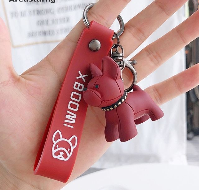 LLAVERO DE MODA FRANCESA BULLDOG