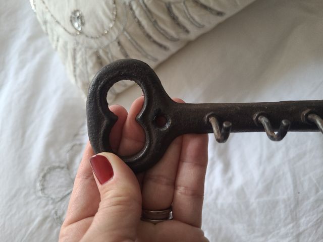 porta llaves, ideal para poner en la pared.