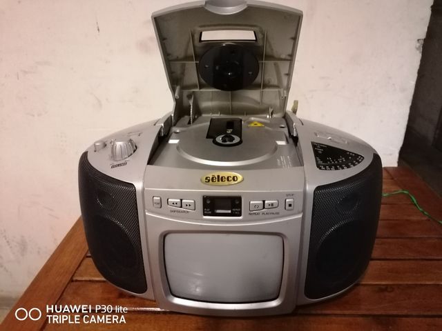 sintolettore TV b/n anni80