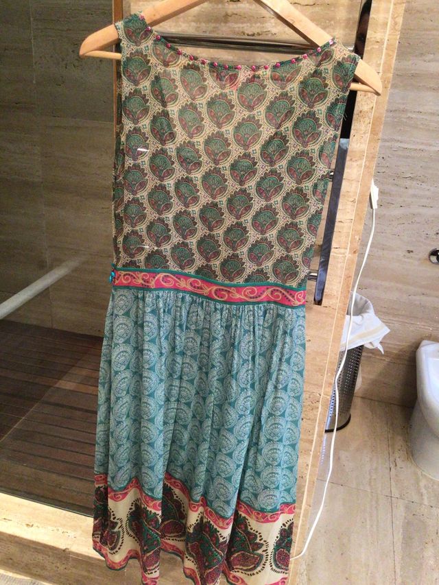 Vestido estampado Derhy