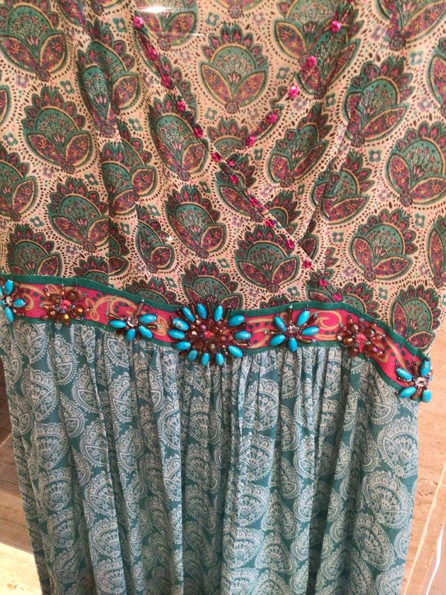 Vestido estampado Derhy