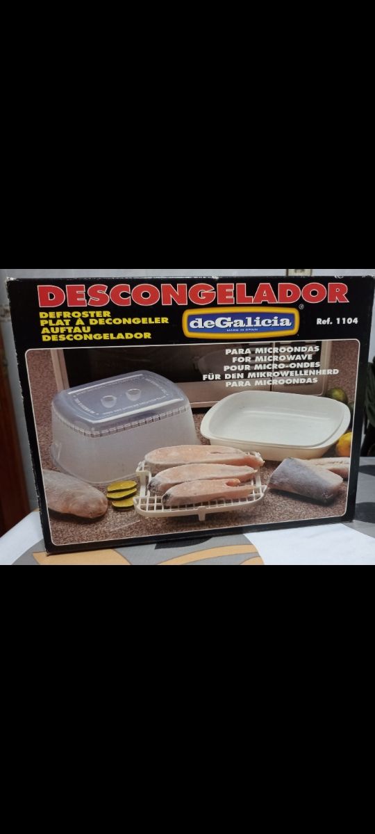 Descongelador microondas. Nuevo
