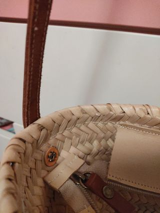 Capazo bolso piel de mar niña mujer de segunda mano por 22 EUR en Bilbao en  WALLAPOP