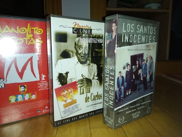 Lote cine español VHS