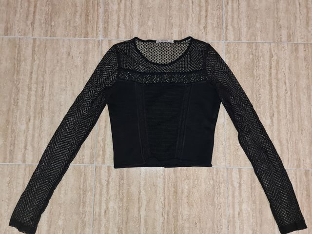 Camiseta manga larga Pull and Bear