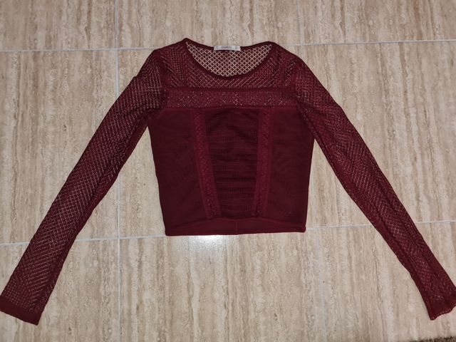 Camiseta manga larga Pull and Bear