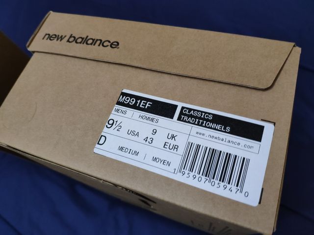 New balance MiUK M991EF