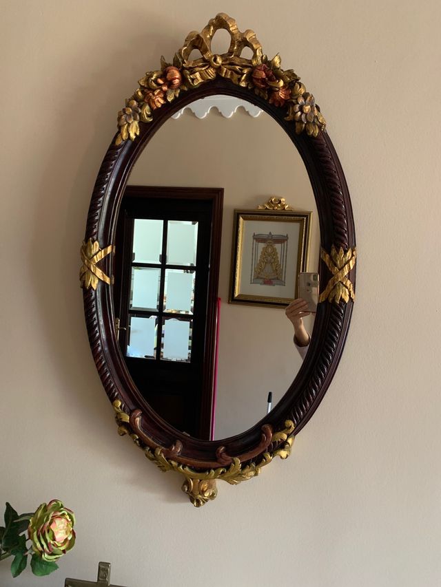 Gran Espejo ovalado