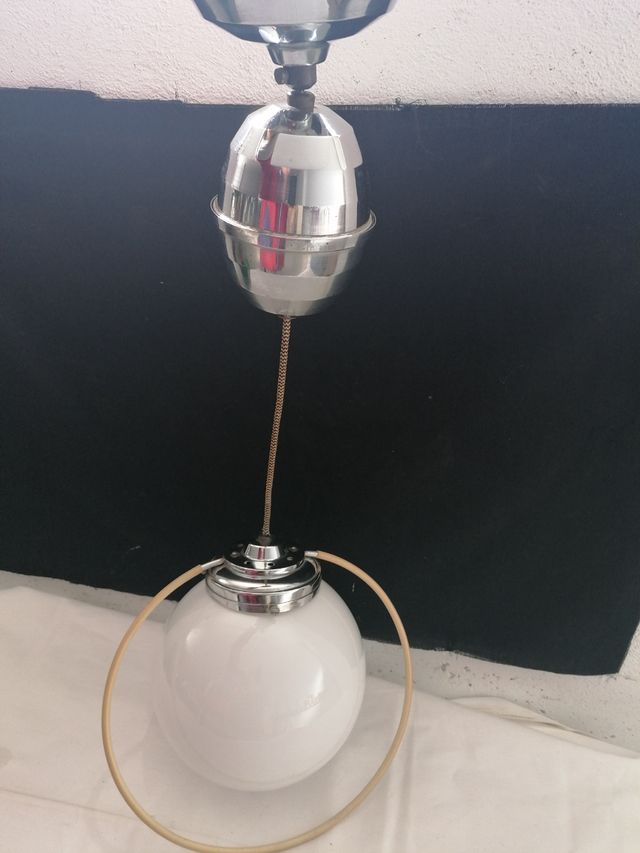 Lámpara de techo sube y baja vintage