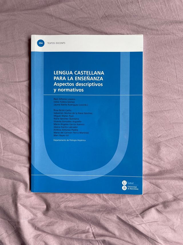 Lingua spagnolo per l'insegnamento