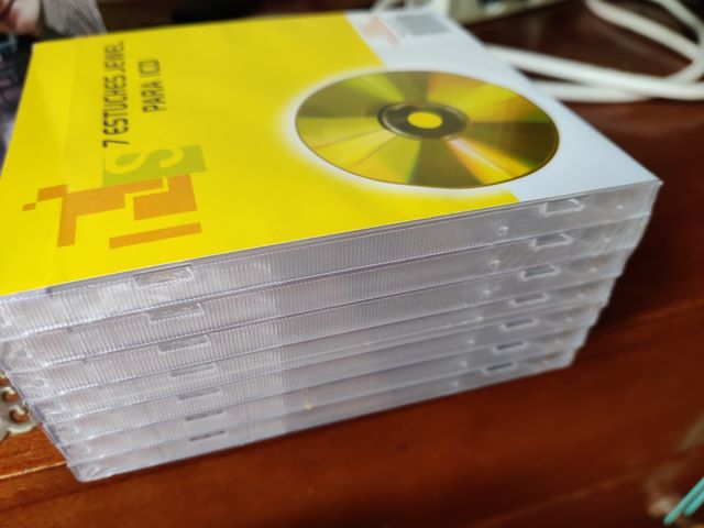 Pack cajas CDs varios tamaños