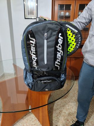 Mochila Pádel J\\'Hayber Globo Negra NUEVA de segunda mano por 28 EUR en  Aldaia en WALLAPOP