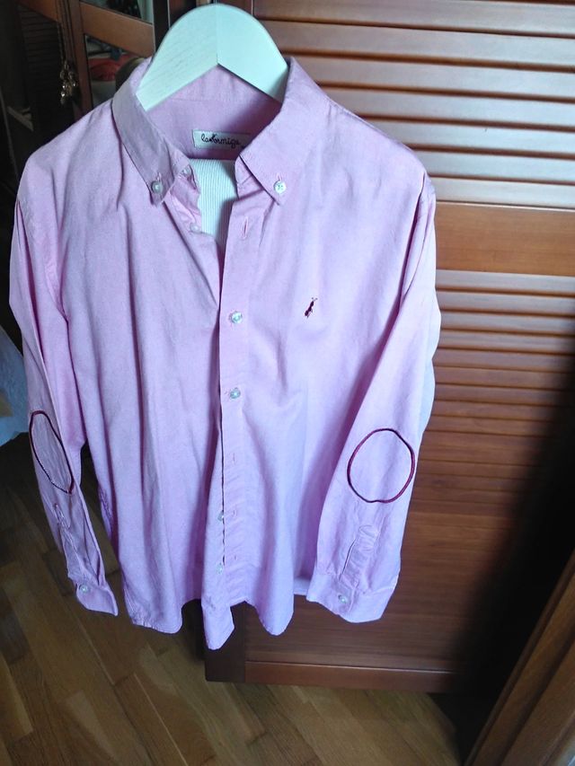Camisa niño rosa