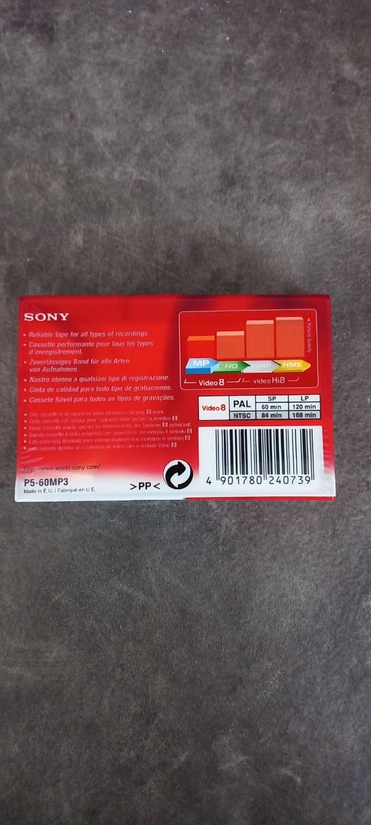 Cassetta nastro Sony
