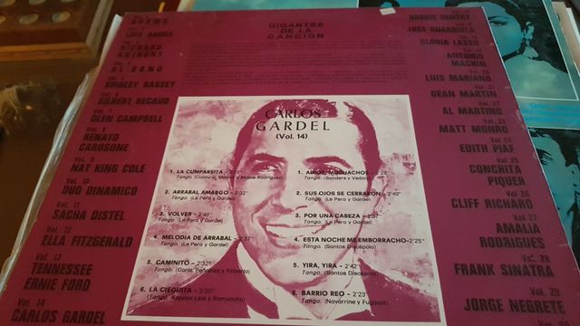 vinilo carlos gardel