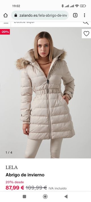 Abrigo de mujer Marca fly luxury de segunda mano por 50 EUR en Galapagar en  WALLAPOP