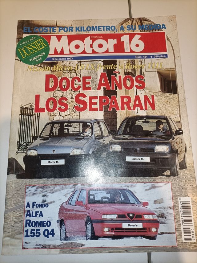 Revistas Motor 16 en buen estado