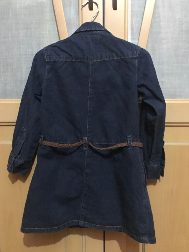 Vestido vaquero niña