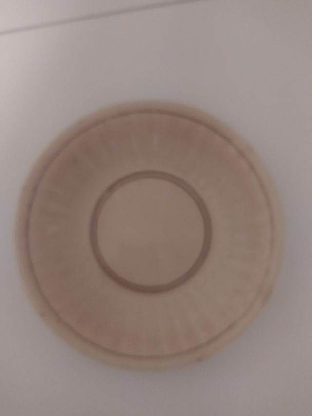 Lebrillo antiguo cerámica pintado a mano