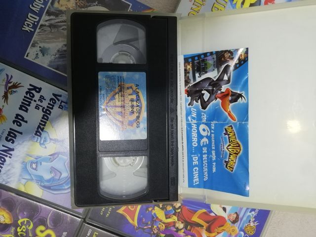 peliculas Warner Bros vhs