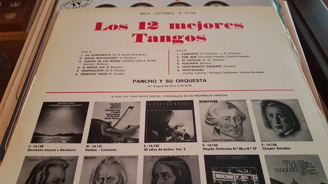 vinilo pancho y su orquesta