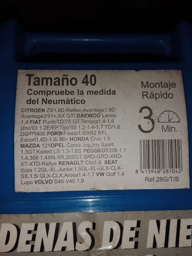 cadenas nieve nuevas a estrenar